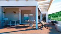 Área de rooftop do empreendimento Ponta das Canas Spot em Ponta das Canas, Florianópolis — em lançamento na planta