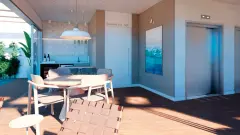 Área de rooftop do empreendimento Ponta das Canas Spot em Ponta das Canas, Florianópolis — em lançamento na planta