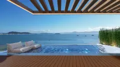 Ponta Das Canas do empreendimento Ponta das Canas Spot em Ponta das Canas, Florianópolis — em lançamento na planta