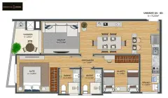 Foto 8 de 8 do empreendimento Residencial Estoril em Carvoeira, Florianópolis — pronto para morar na planta