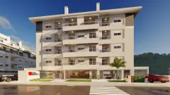 Sala de estar do empreendimento Residencial Souza em Ingleses do Rio Vermelho, Florianópolis — pronto para morar na planta