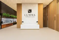 Hall do empreendimento Salas comerciais, Luma Corporate em Ingleses, Florianópolis — em lançamento na planta