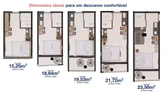 Planta baixa do empreendimento Santo Antônio Spot, Santo Antônio de Lisboa em Santo Antônio de Lisboa, Florianópolis — em lançamento na planta
