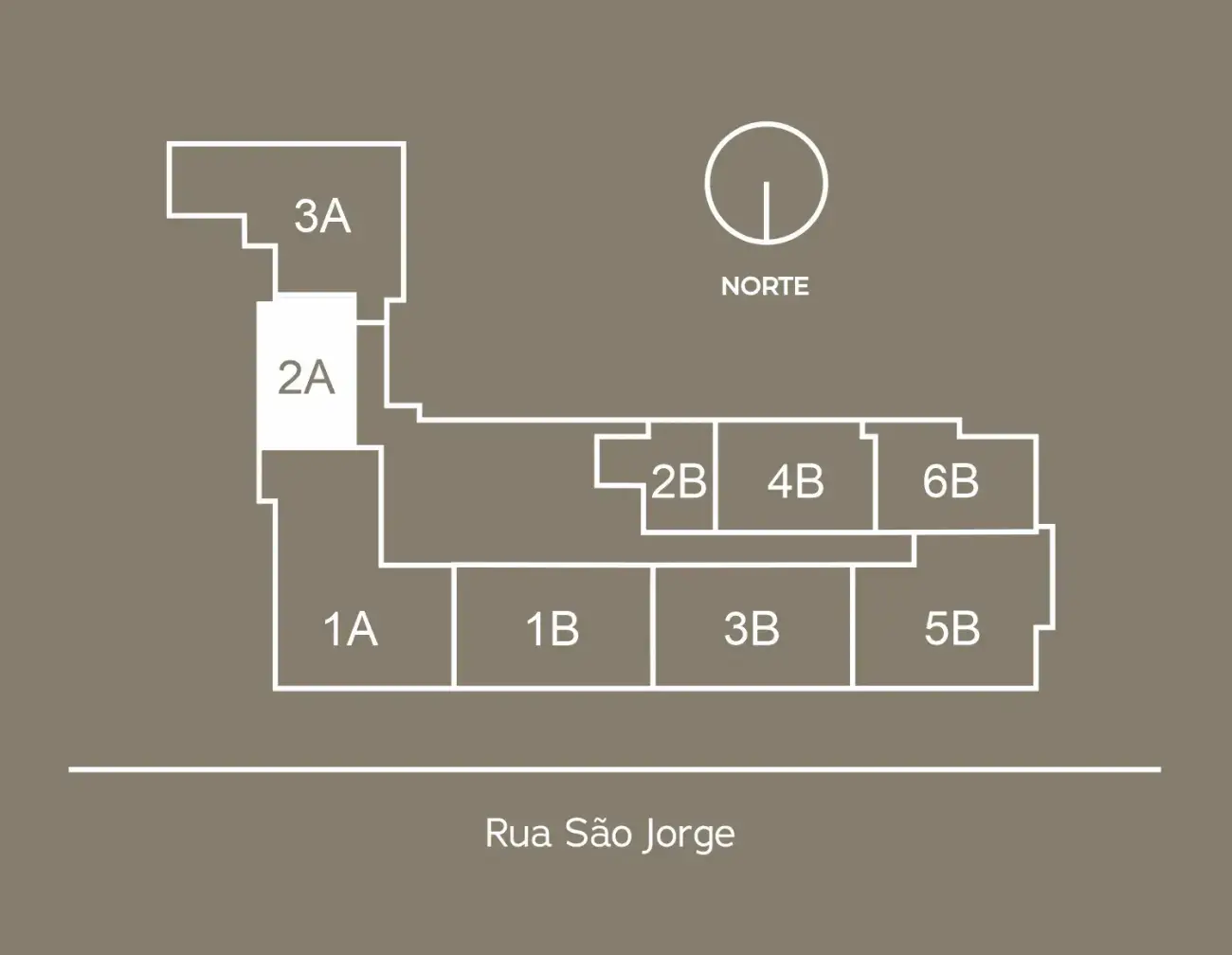 Planta baixa 1 Suíte do Soul WKoerich em Centro, Florianópolis — 37 m² privativos, em lançamento na planta