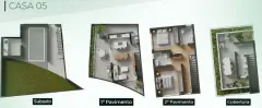 Planta baixa do empreendimento Triplex em Condomínio fechado em Santo Antônio de Lisboa, Florianópolis — em lançamento na planta