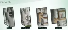 Planta baixa do empreendimento Triplex em Condomínio fechado em Santo Antônio de Lisboa, Florianópolis — em lançamento na planta