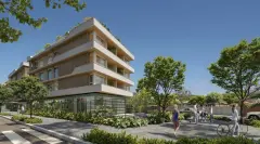 Perspectiva ilustrativa do empreendimento UpSide em Ponta das Canas, Florianópolis — em lançamento na planta