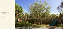 Perspectiva ilustrativa do empreendimento Vergê em Campeche, Florianópolis — em lançamento na planta