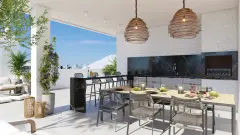 Espaço gourmet do empreendimento Viel Spab em Ingleses, Florianópolis — em lançamento na planta
